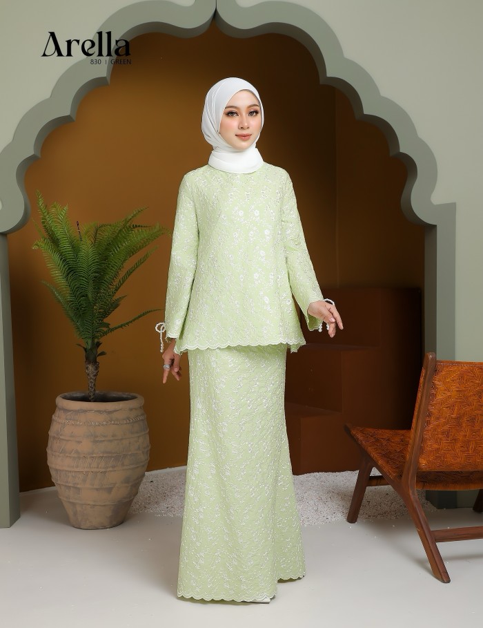 ARELLA KURUNG MODERN (GREEN) 830#