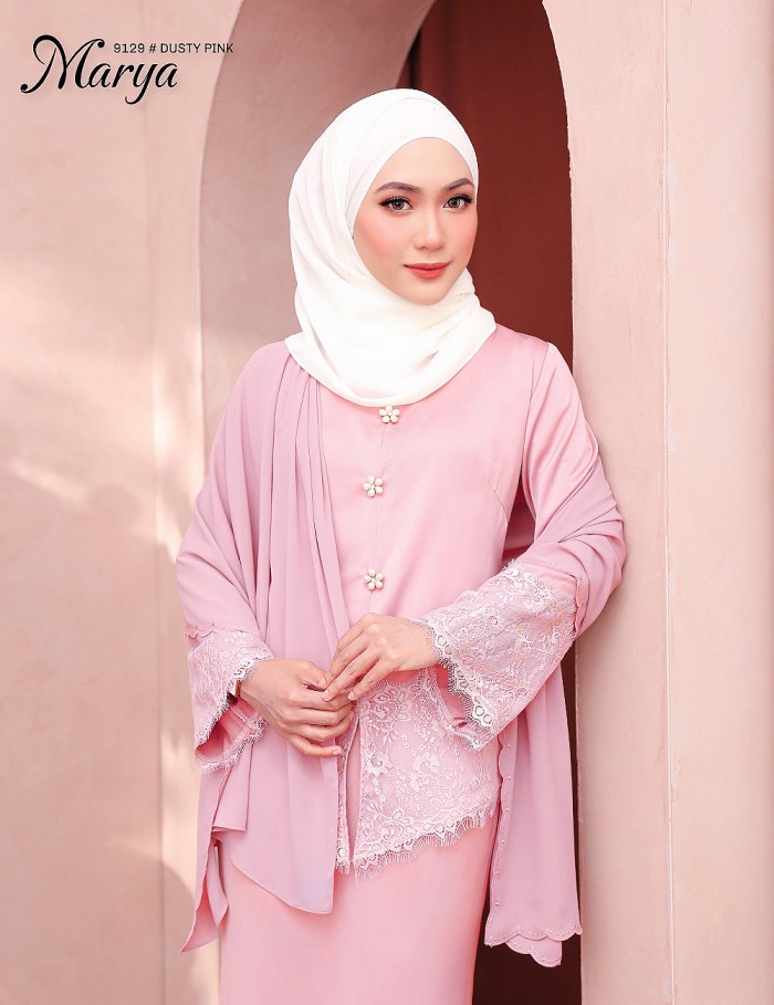 MARYA KURUNG MODERN (DUSTY PINK) 9129