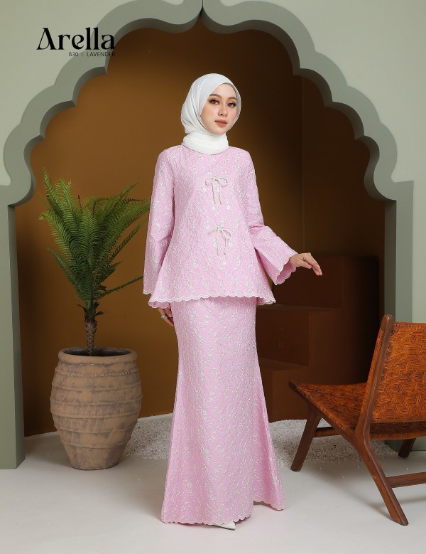 ARELLA KURUNG MODERN (LAVENDER) 830#