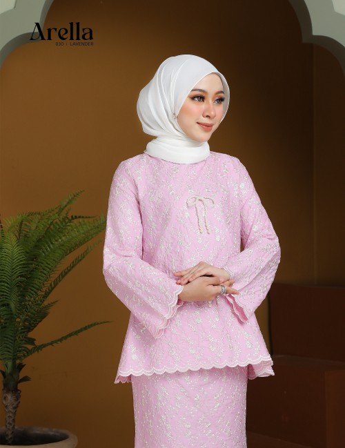 ARELLA KURUNG MODERN (LAVENDER) 830#