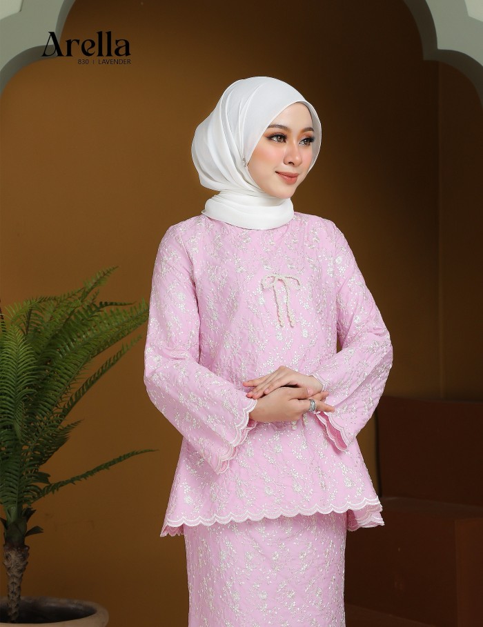 ARELLA KURUNG MODERN (LAVENDER) 830#