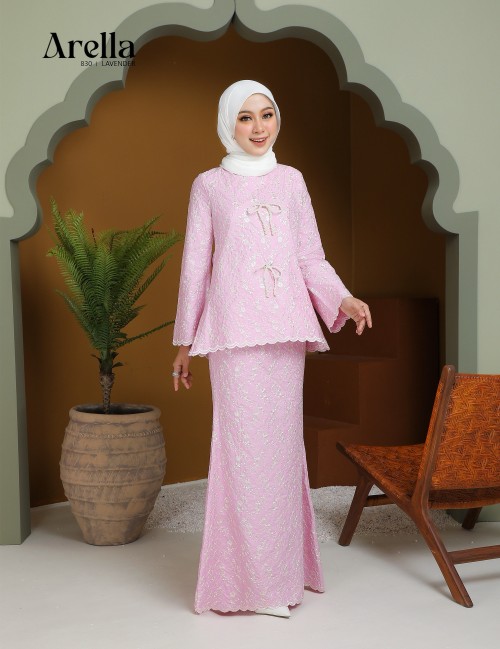 ARELLA KURUNG MODERN (LAVENDER) 830#