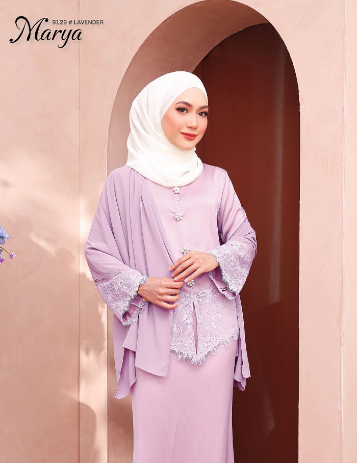 MARYA KURUNG MODERN (LAVENDER) 9129