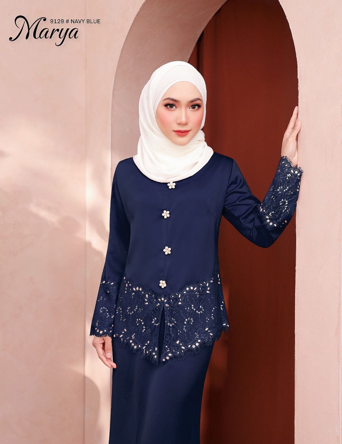 MARYA KURUNG MODERN (NAVY BLUE) 9129