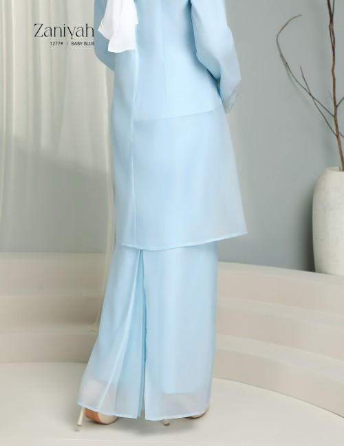 ZANIYAH KURUNG MODERN (BABY BLUE) 1277#