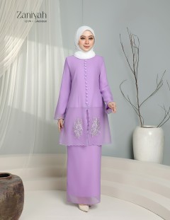 ZANIYAH KURUNG MODERN (LAVENDER) 1277#