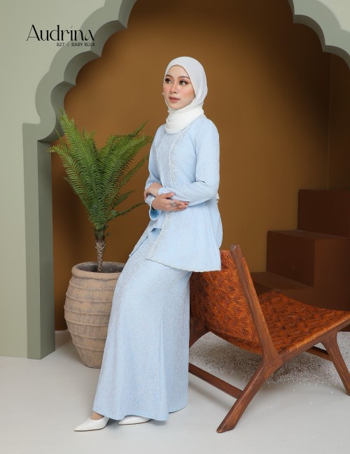 AUDRINA KURUNG MODERN (BABY BLUE) 827#