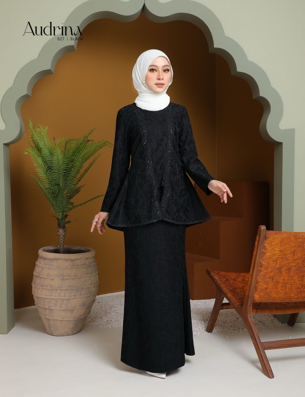 AUDRINA KURUNG MODERN (BLACK) 827#