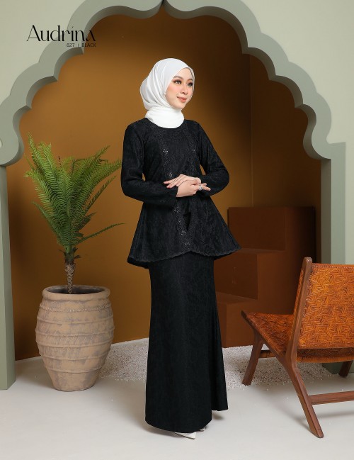 AUDRINA KURUNG MODERN (BLACK) 827#