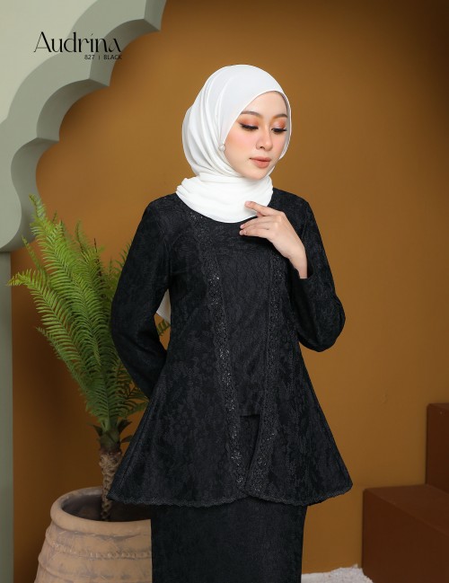 AUDRINA KURUNG MODERN (BLACK) 827#