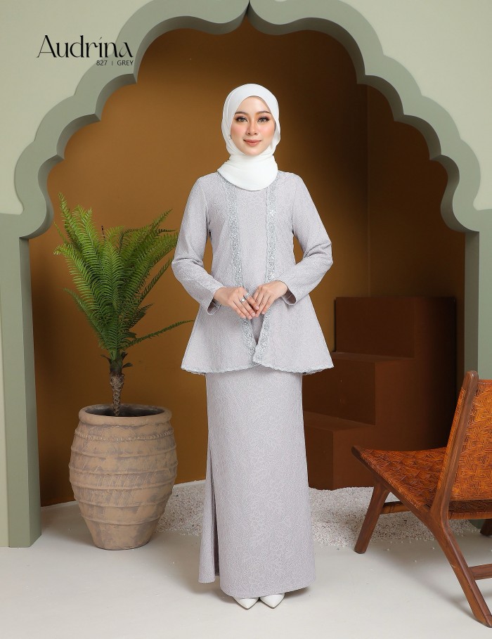 AUDRINA KURUNG MODERN (GREY) 827#