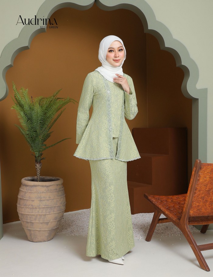 AUDRINA KURUNG MODERN (GREEN) 827#