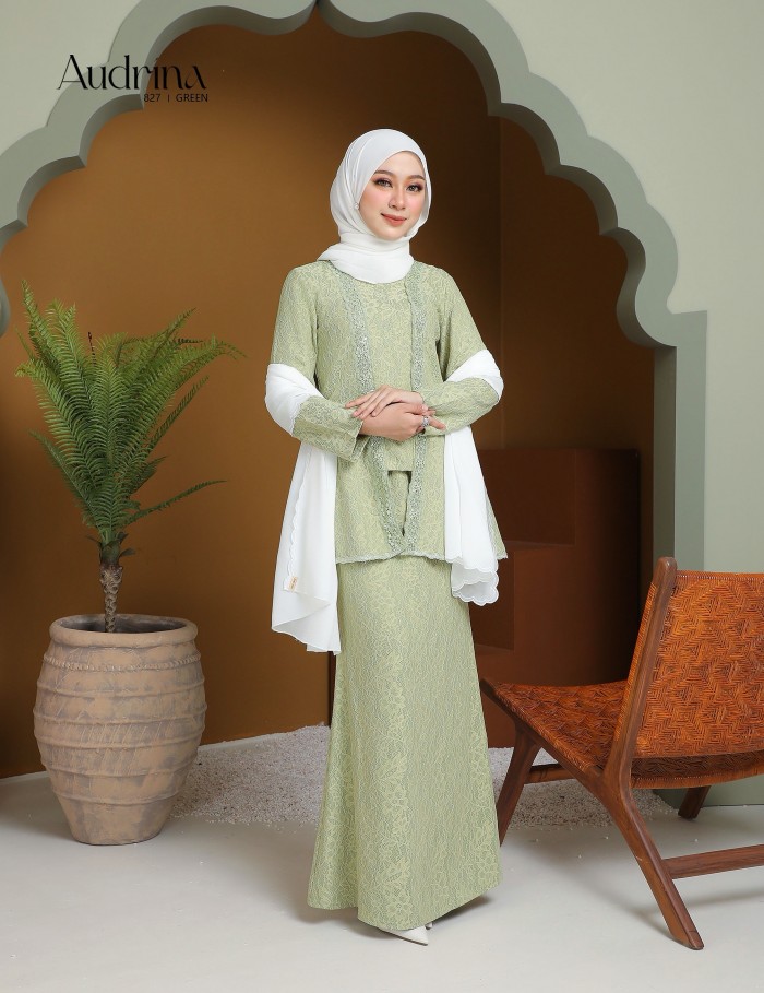 AUDRINA KURUNG MODERN (GREEN) 827#