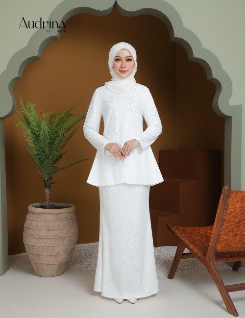 AUDRINA KURUNG MODERN (WHITE) 827#