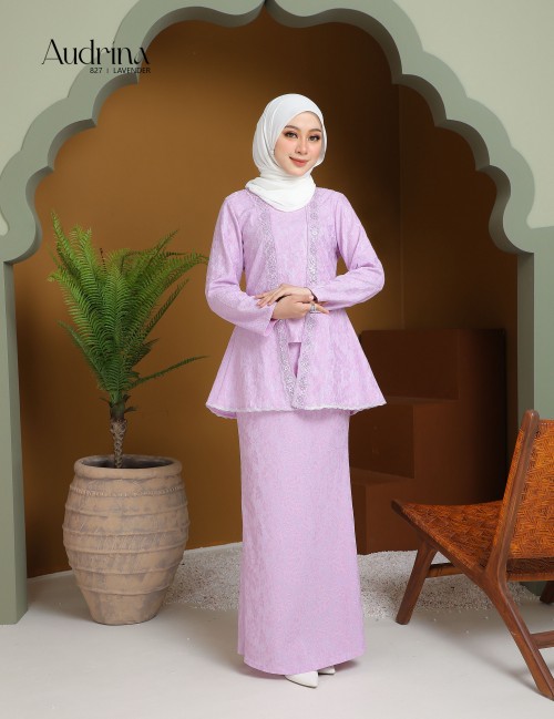 AUDRINA KURUNG MODERN (LAVENDER) 827#