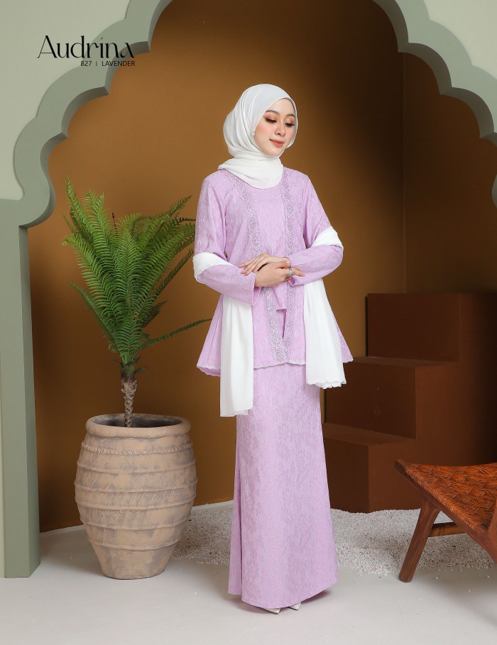 AUDRINA KURUNG MODERN (LAVENDER) 827#