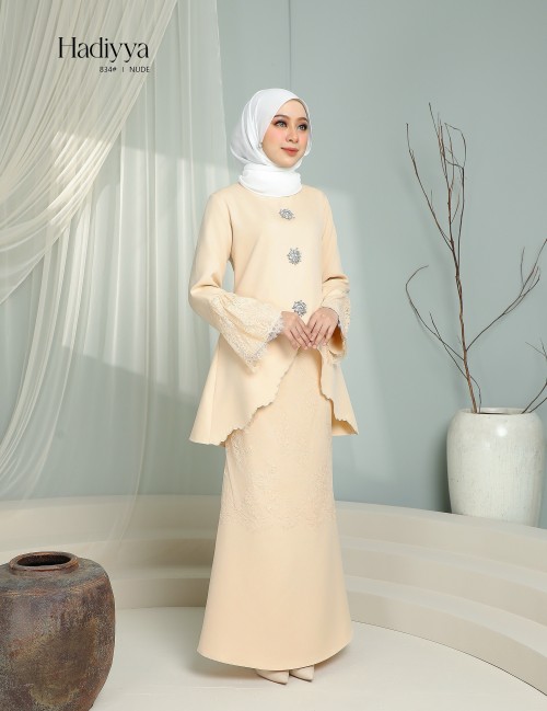 HADIYYA KURUNG MODERN (NUDE) 834#