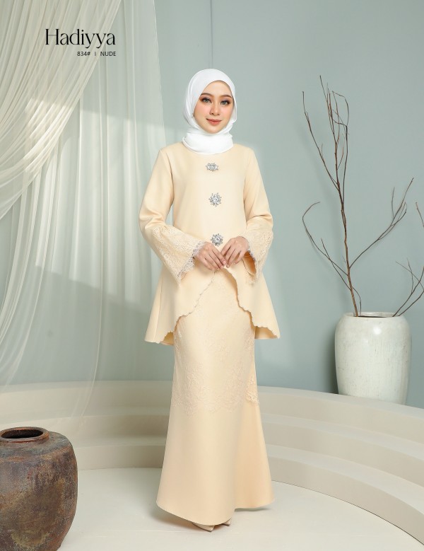 HADIYYA KURUNG MODERN (NUDE) 834#