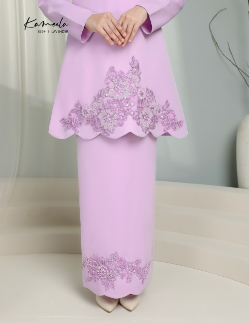 KAMEELA KURUNG MODERN (LAVENDER) 835#