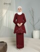 KAMEELA KURUNG MODERN (MAROON) 835#