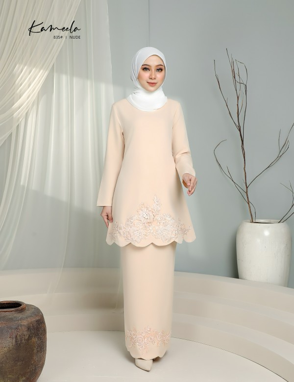 KAMEELA KURUNG MODERN (NUDE) 835#