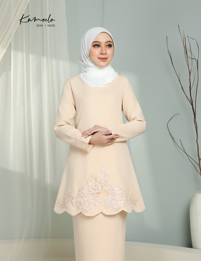 KAMEELA KURUNG MODERN (NUDE) 835#