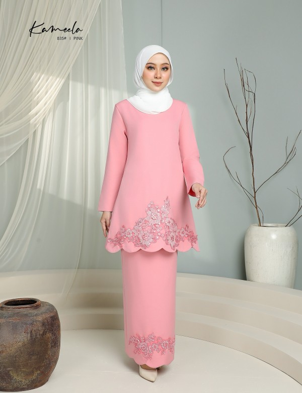 KAMEELA KURUNG MODERN (PINK) 835#