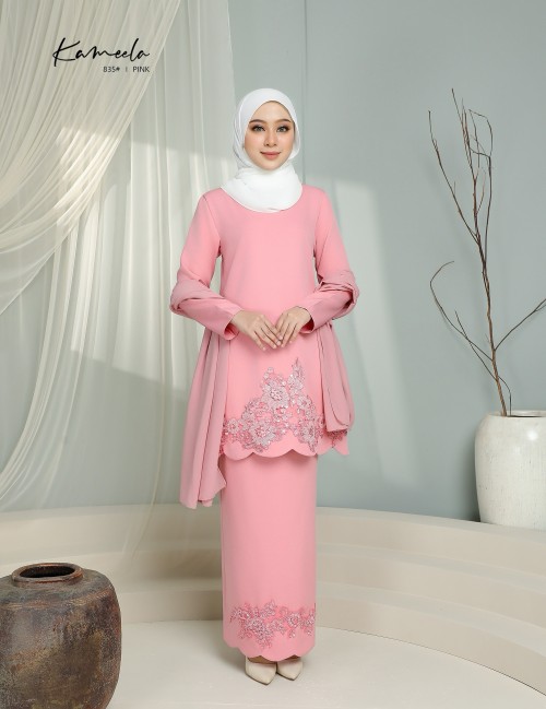 KAMEELA KURUNG MODERN (PINK) 835#