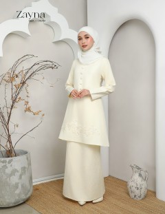 ZAYNA KURUNG MODERN (CREAM) 836#