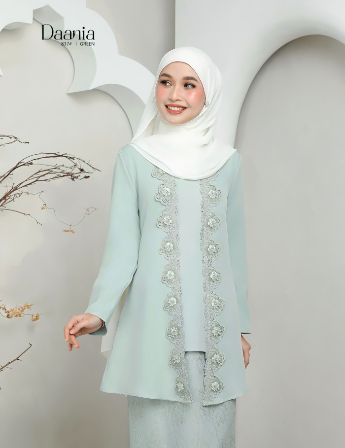 DAANIA KURUNG MODERN ( GREEN ) 837#