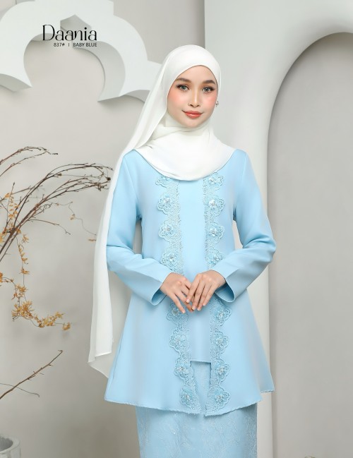 DAANIA KURUNG MODERN ( BABY BLUE ) 837#