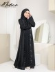 MEDINA JUBAH (BLACK) 795 / P795 / SP795 (FREE SHAWL *till stock last)