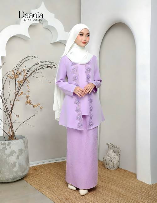 DAANIA KURUNG MODERN ( LAVENDER ) 837#