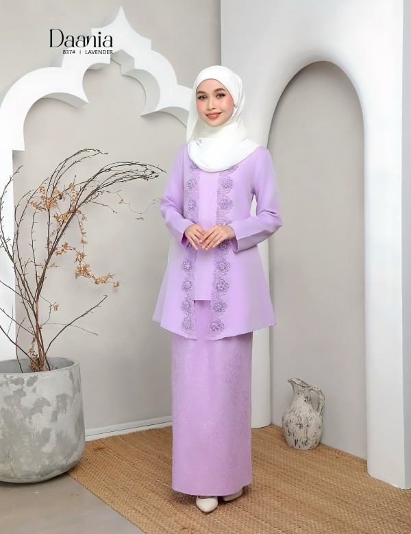 DAANIA KURUNG MODERN ( LAVENDER ) 837#