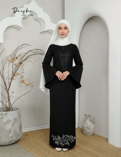 DAISHA KURUNG MODERN ( BLACK ) 838#