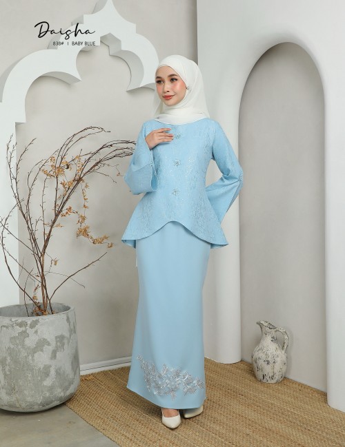 DAISHA KURUNG MODERN ( BABY BLUE ) 838#