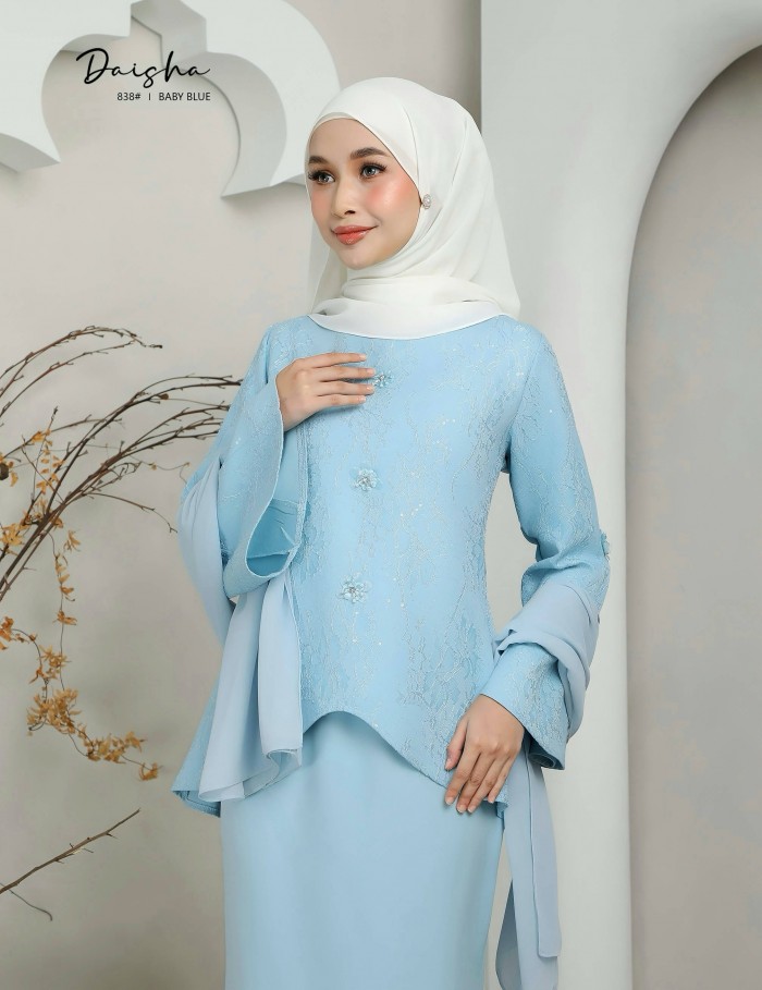 DAISHA KURUNG MODERN ( BABY BLUE ) 838#