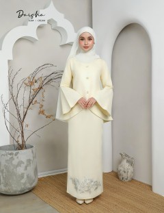 DAISHA KURUNG MODERN ( CREAM ) 838#