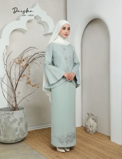 DAISHA KURUNG MODERN ( GREEN ) 838#