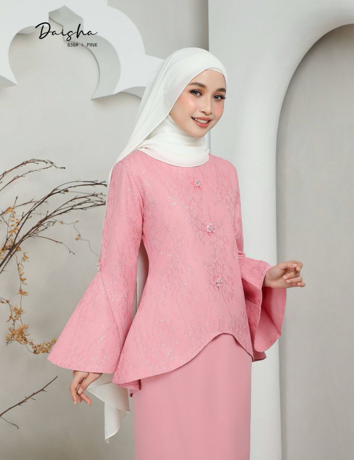 DAISHA KURUNG MODERN ( PINK ) 838#