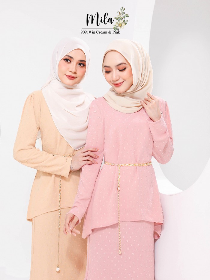 MILA KURUNG (CREAM) 9091 / P9091