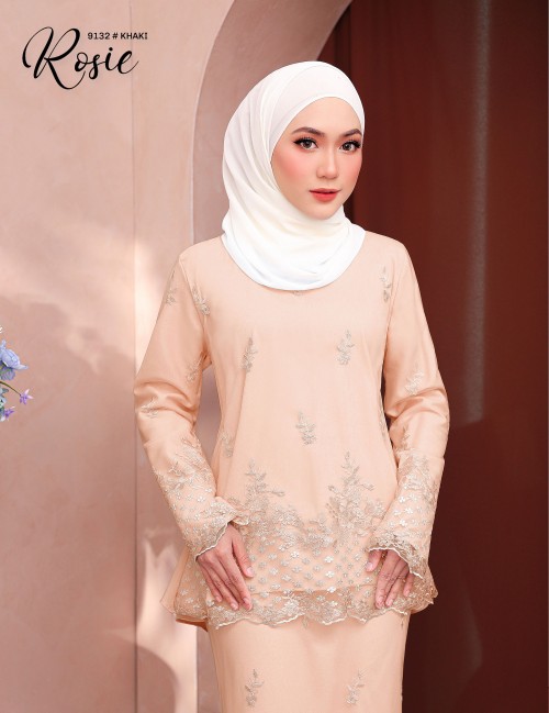 ROSIE KURUNG MODERN (KHAKI) 9132 / P9132