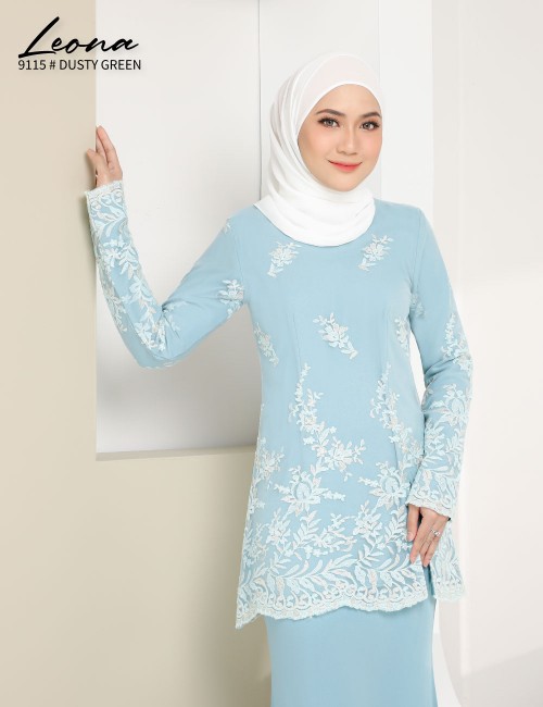 LEONA KURUNG (DUSTY GREEN) 9115 / P9115