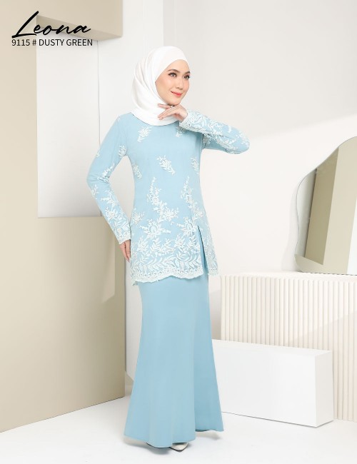 LEONA KURUNG (DUSTY GREEN) 9115 / P9115