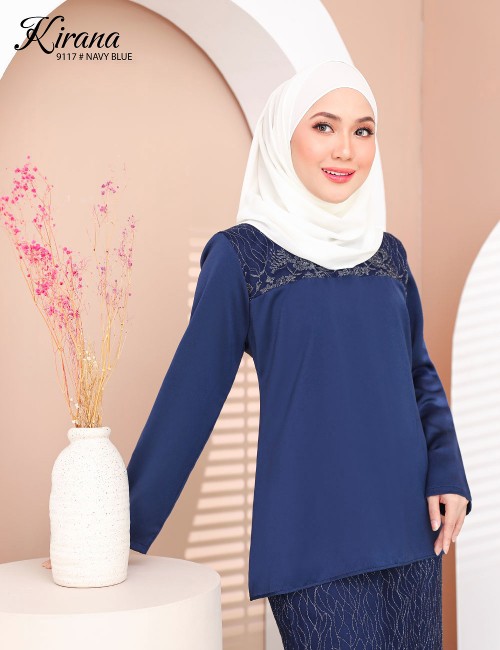 KIRANA KURUNG MODERN (NAVY BLUE) 9117 / P9117