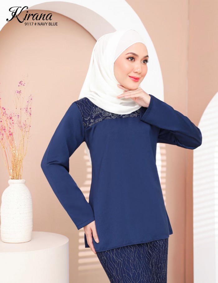 KIRANA KURUNG MODERN (NAVY BLUE) 9117 / P9117