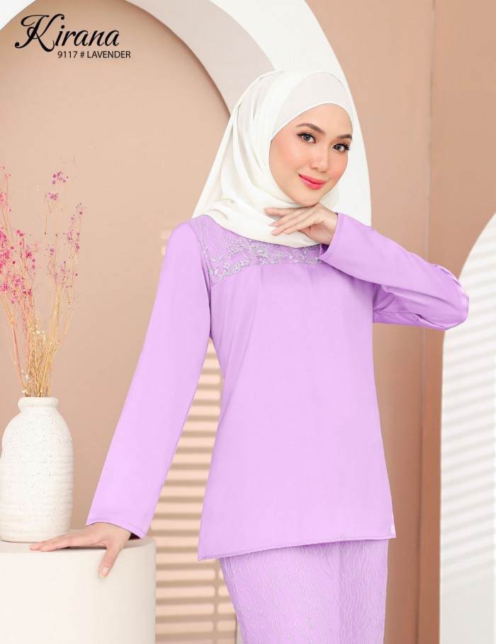 KIRANA KURUNG MODERN (LAVENDER) 9117 / P9117