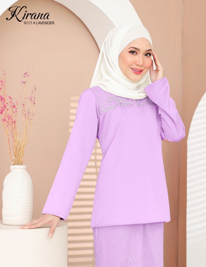 KIRANA KURUNG MODERN (LAVENDER) 9117 / P9117