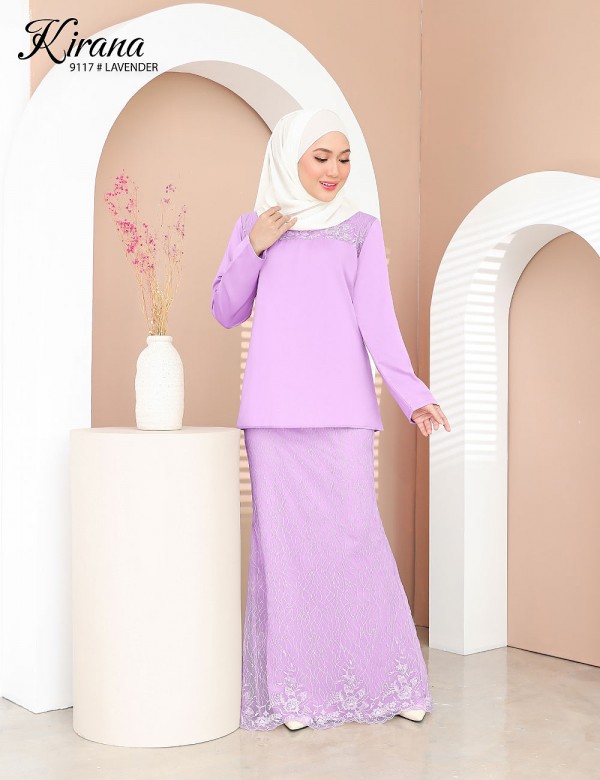 KIRANA KURUNG MODERN (LAVENDER) 9117 / P9117