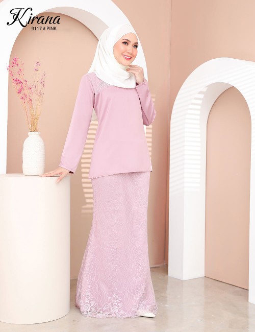 KIRANA KURUNG MODERN (PINK) 9117 / P9117